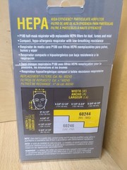 Klein Tools 60244 P100 Half‑Mask Respirator M/L – NIOSH‑Approved, Silicone Free