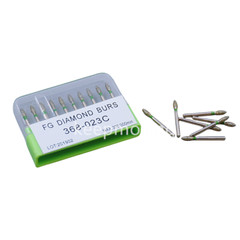 Dental Diamond Burs FG Pointed Football 368/023C Coarse Grit High Speed Bur