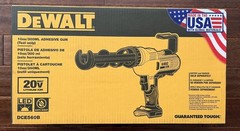 New Dewalt DCE560B 20V Max Li-ion Cordless 10oz/300ml Caulk / Adhesive Gun (NIB)