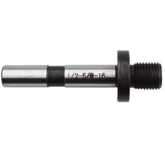 Threaded Drill Chuck Arbor 1/2″ Straight to 5/8″-16 Hardened Adapter Chuck Arbor