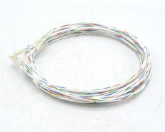 M27500-20RC4U00 20/4 Silver-Coated Copper PTFE Insulated Twisted Quad, 20ft