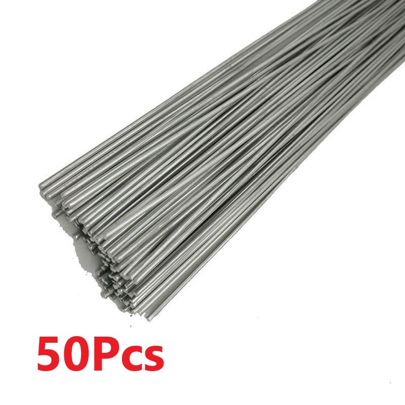 50Pcs 1.6mm Welding Rod Low Temperature Welding Wire Flux Cored Soldering Rod