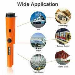 Metal Detector HandHeld Pro Pinpointer Pointer Probe Waterproof Sensitive Tester