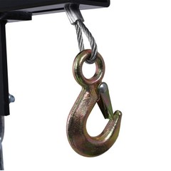 Foldable Hydraulic Swivel Lift Crane 2000LBS Capacity Pickup Truck Bed Hoist