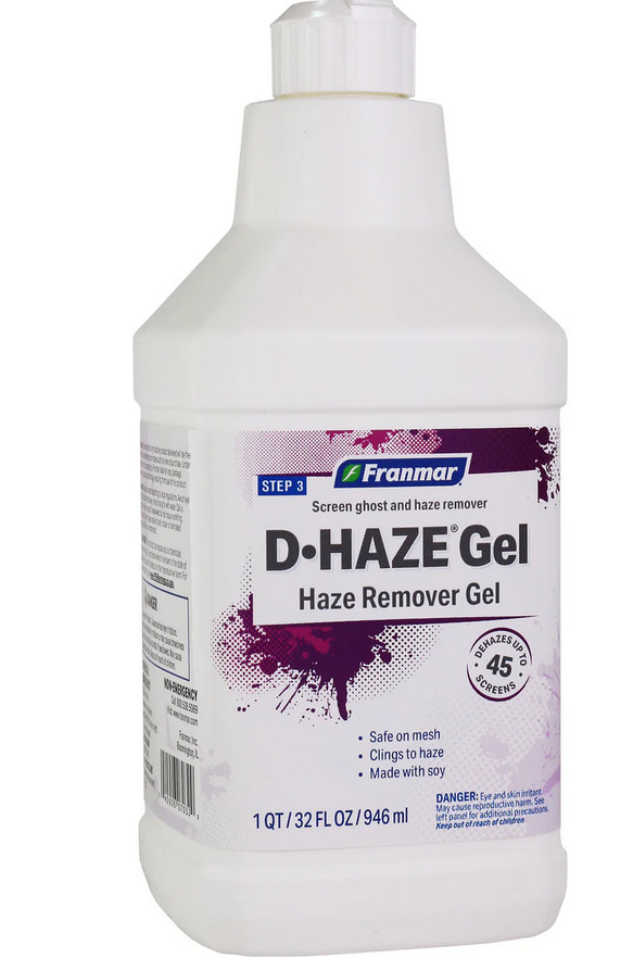 Screen Printing Haze Image Remover – Franmar Haze Remover Gel – DHaze Gel