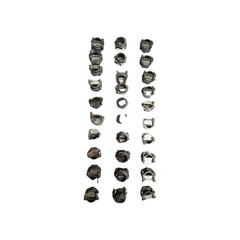 (30) OLD STOCK NEER C-500  3/8-inch, 2-screw, cast zinc electrical Connector