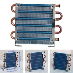 Small Condenser Radiator Compact Easy to Install Air Cooled Radiator for DIY