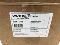 (QTY.48) VWR 10754-700 30mL LOW FORM GLASS BEAKER 4 CASES/12 PER CASE