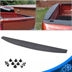 Dodge Ram 2009-2019 Tailgate Spoiler Top Protector Cover Molding PP Black