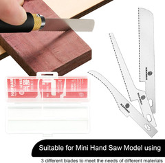 6 Pieces Hobby Saw Blades Replacement Mini Craft Blade Micro Knife Saw Blades wi