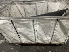 Canvas Basket Truck – 54″ x 34″ x 37″ Industrial Laundry Material Handling Cart