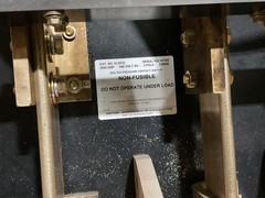 Boltswitch VL3610 Non-Fusible Bolted Pressure Contact Switch 2000A 690AC #01F15