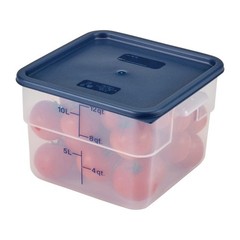Cambro Blue Lid For 12 18 22 Qt Square Food Storage Containers Nsf Certified