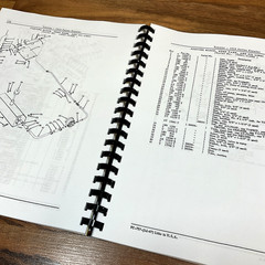 Service Manual Parts Catalog Set for John Deere 1010 Crawler Tractor Dozer Shop