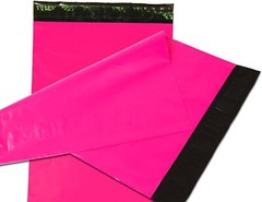 Hot Pink Color Poly Mailers Self Sealing Shipping Bags Plastic Mailing Envelopes