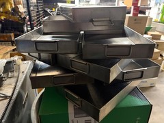 Hubert 15×9 Rectangle Stainless Steel Food Pans Trays Heavy Duty 10-PACK