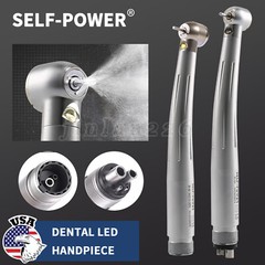 E-Type Dental High Speed LED Handpiece Standard Head Push 2/4Hole CE