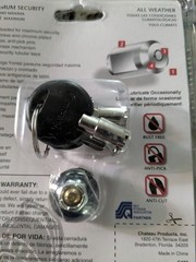 (8 ) Chateau C480 Rim Cylinder Lock Solid Brass Tubular Keyway Bezel Fit 3 Keys