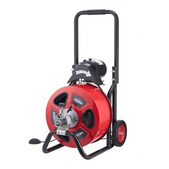 VEVOR Drain Cleaner Machine Electric Drain Auger 100 FT x 3/4 In Auto Feed