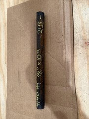 One Piece 4140 Hot Rolled Steel Bar Round Stock Heat Treated 7/8” OD x ~10”