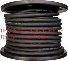50 FT 18/3 SJOOW SJ SJO SJOW BLACK RUBBER CORD EXTENSION WIRE/CABLE