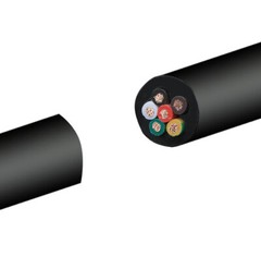 RVV Cable Copper Wire 5 Core RVV Cable 0.3mm²~6.0mm² Multi-Core Sheath Line