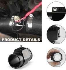 Universal 40mm Radiator Sensor Adapter with 2 Hose Clamps, Water T Color: 40mm