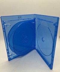 10 PCS NEW 15MM Blu-Ray 6-Disc Case With BluRay Logo, BL1506