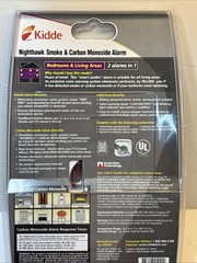 Kidde Nighthawk Smoke & Carbon Monoxide Voice Alarm
