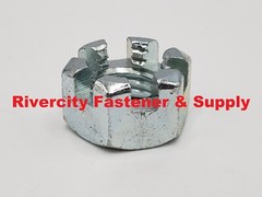 7/8-9 Slotted / Castle Nuts Coarse Thread 7/8×9 Nut 7/8″ x 9 Zinc Plated Steel