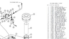 Hagie STS10 Sprayer see S/N in description Spare Parts List Manual PDF USB 1