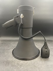 Uzi High Power Loud Big Bluetooth Megaphone 50W, Real Siren, Bullhorn, Etc.