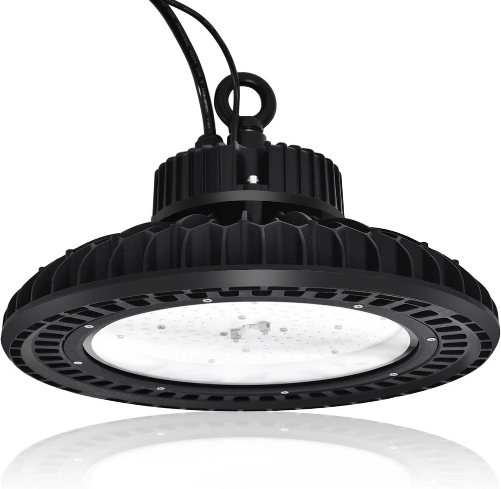 150W LED High Bay Light, 22500LM 5000K Bright Daylight for Warehouse Factory Gar