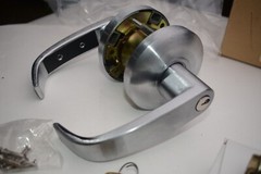SARGENT 28 65G37 US26D Satin Chrome Bored Lock 6500 Classroom Lever Door Lock