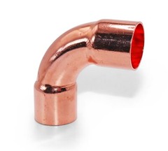3/8″ & 7/8″ OD HVAC Long Radius Copper Kit – (5) Coupling,(5) 90s,(5) Street 90s