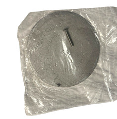 Sioux Chief 6″ Round Cleanout Cover – Tenzaloy (851-CT4B) with Screw