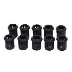 50x LED Light Holder Bezel Clip Mounting Bracket Plastic Black Frame 3/5/10mm