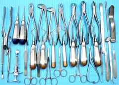 74 EA PREMIUM GERMAN DENTAL SURGERY EXTRACTING ELEVATORS FORCEPS INSTRUMENT SET
