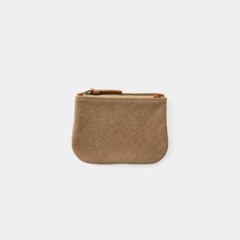 TRAVELER’S FACTORY Canvas Pouch Beige SS size W17.0xH12.0cm,W6.6xH4.7in
