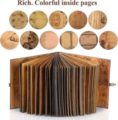Our Adventure Book Travel Diary Photo Book, Scrapbook, Photo Album – Retro Vi…
