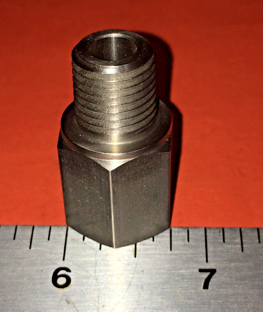 SS-4-AT-4 SWAGELOK ADAPTER, 1/4″ FEMALE ISO TAPERED to 1/4″ MALE NPT, QTY ONE