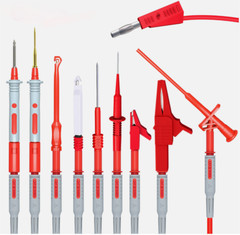 33PCS Multimeter Test Leads Kit with Replaceable Probes Wire-Piercing Probes /BE