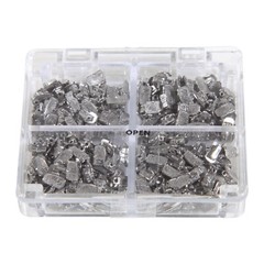 200pcs Dental Orthodontic Buccal Tube Roth 022 1st Molar Non-Convertible 50 sets