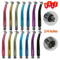NSK Style Dental High Speed Handpiece Turbine 4 Hole/2 Holes 7 Colors Yabangbang