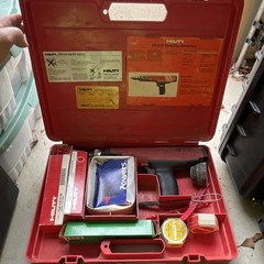 Hilti DX 36M Powder Actuated Tool Kit w/ Case MPN DX 36M