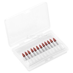 12pcs Dental FG 0413 Brownie Polishers Friction Grip Mini Points FG 1.6mm