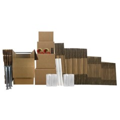 UBMOVE Wardrobe Kit 10 Rooms with 106 Boxes plus 6 Wardrobes