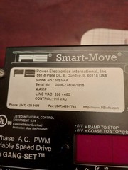 Power Electronics MSM4AR Crane Motor Smart Move VFD MADE IN THE USA