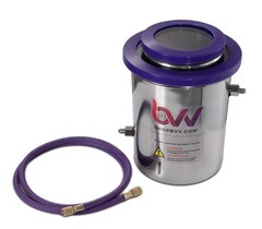 BVV 1.5 Gallon Cold Trap with Glass Lids