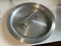 Update International ASP- Aluminum Fry Pot w/ Lid and Aluminum Perforated Basket